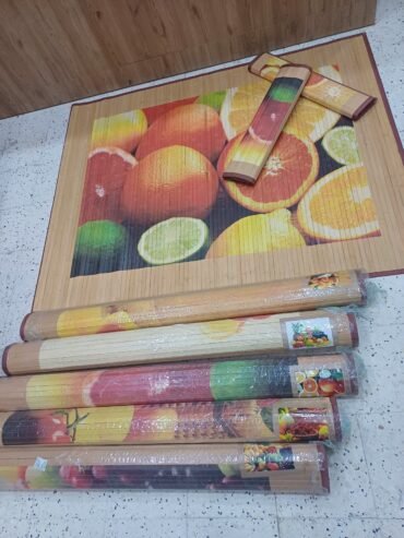 Tapis cuisine En bois