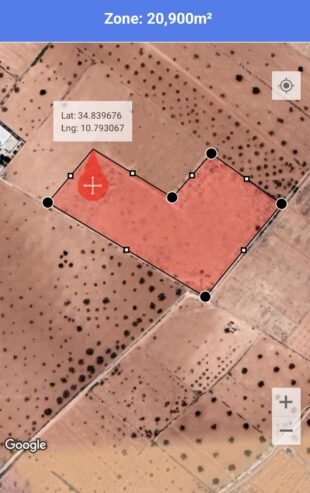 un terrain à vendre