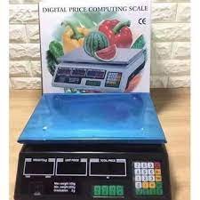 Balance commercial 40 kg pèse et calcule