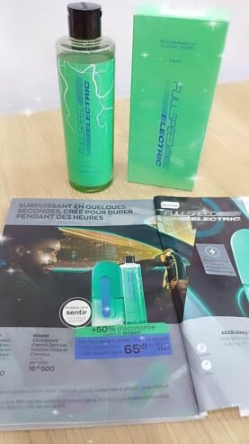 Gel douche w parfum pour homme
