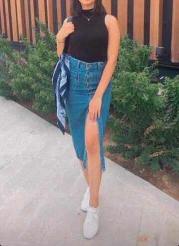 jupe jeans Taille S