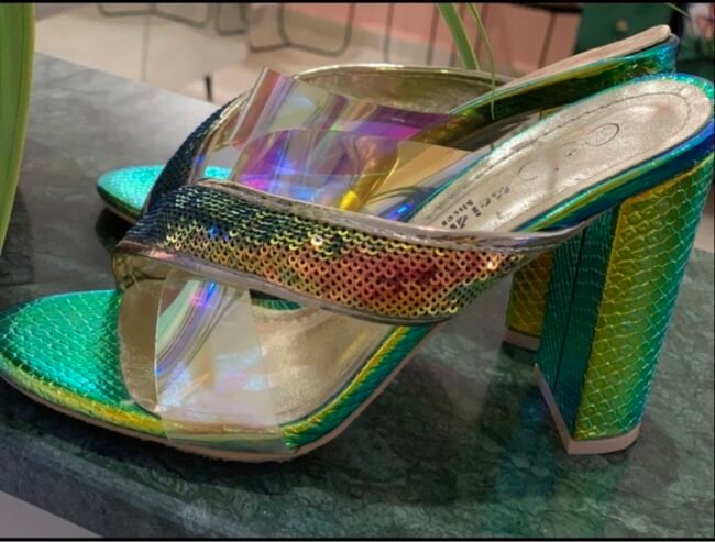 mule verte Pointure 37