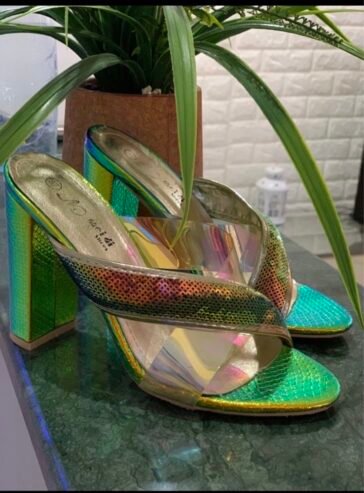 mule verte Pointure 37
