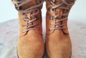 Bottines daim poiture 39