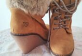 Bottines daim poiture 39