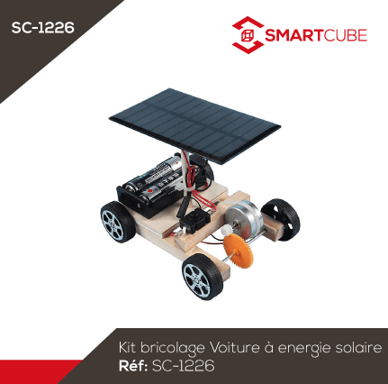Kit bricolage Voiture à énergie solaire