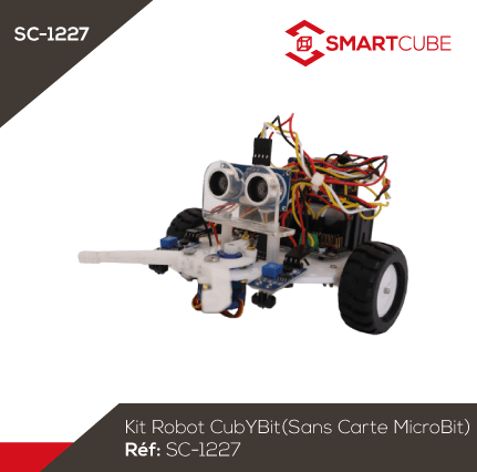 Kit Robot CubY:Bit (Avec code source)