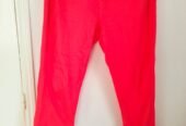 Jeans rose / corail taille 46