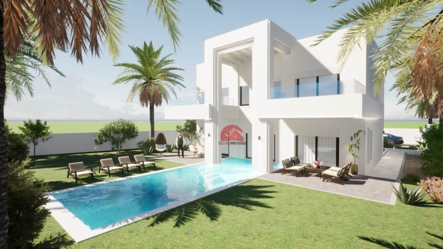 MODÈLE DE PLAN À DJERBA HOUMT SOUK – RÉF P635