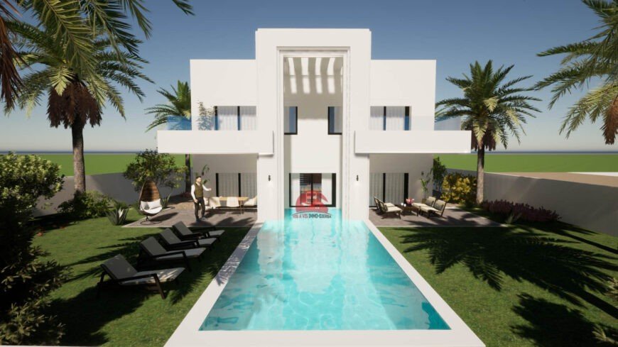 MODÈLE DE PLAN À DJERBA HOUMT SOUK – RÉF P635