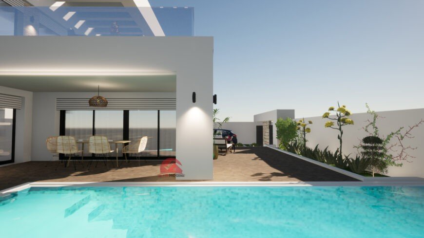 VILLA NEUVE À VENDRE À LA ZONE TOURISTIQUE MEZRAYA – RÉF V640
