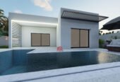 PROJET DE VILLA AVEC PISCINE À HOUMT SOUK DJERBA- RÉF P624