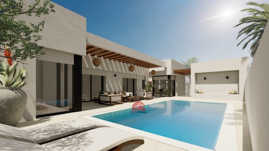 OFFRE DE TERRAIN ET CONSTRUCTION À DJERBA HOUMT SOUK – RÉF P653