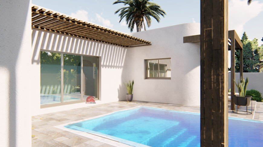 VENTE SUR PLAN EN ZONE URBAINE DJERBA – RÉF P552