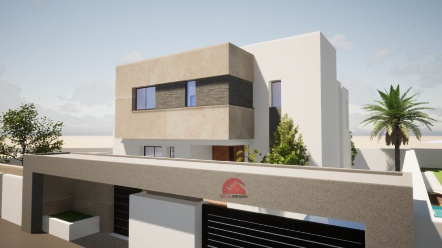 VENTE VILLA AVEC PISCINE À MEZRAYA DJERBA – RÉF V620