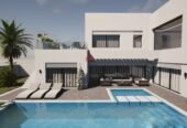 VENTE PROJET VILLA NEUVE AVEC PISCINE À DJERBA MEZRAYA – RÉF V658