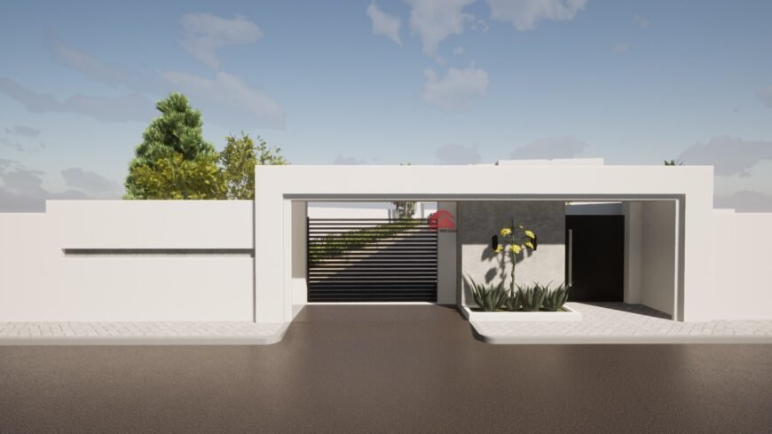 VENTE PROJET VILLA NEUVE AVEC PISCINE À DJERBA MEZRAYA – RÉF V658