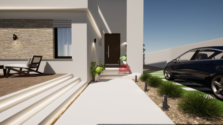 VILLA NEUVE À LA ZONE TOURISTIQUE DJERBA – RÉF V640