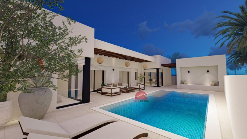 OFFRE DE TERRAIN ET CONSTRUCTION À DJERBA HOUMT SOUK – RÉF P653