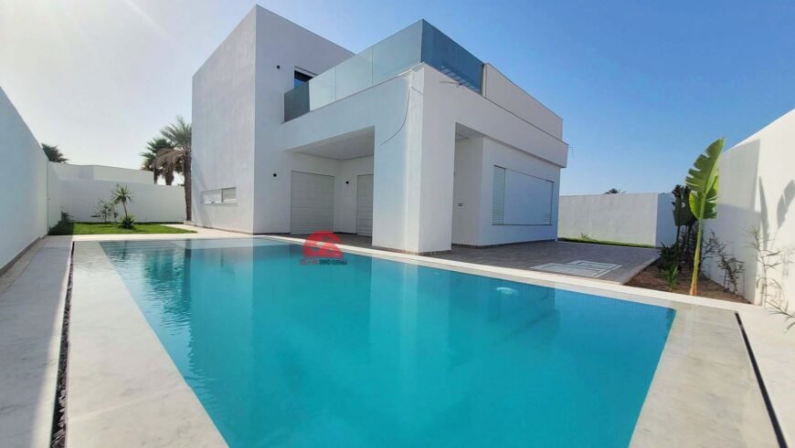 VILLA NEUVE À LA ZONE TOURISTIQUE MEZRAYA ZA – RÉF V640