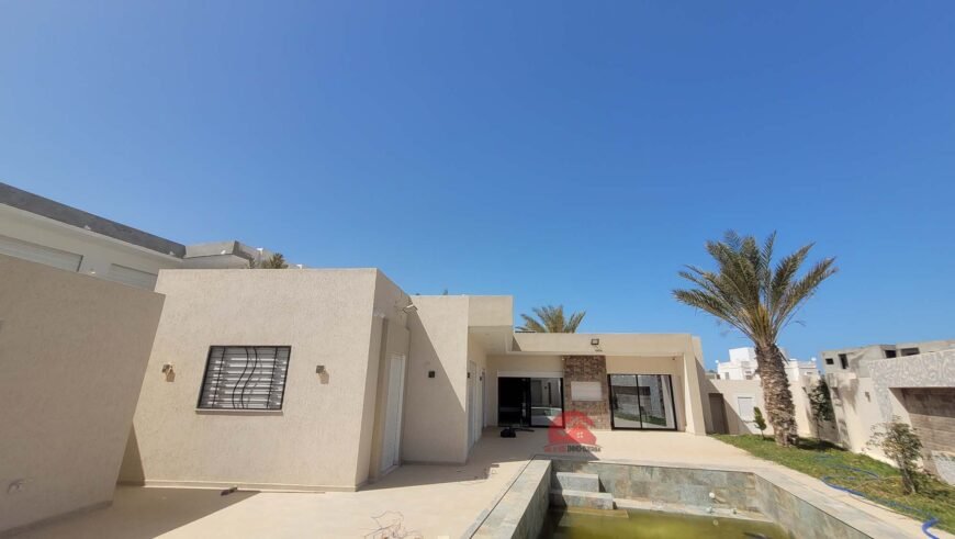 VILLA MEUBLÉE EN ZONE TOURISTIQUE DJERBA ZT – RÉF V701