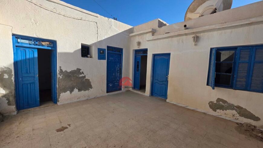 HOUCH À RÉNOVER -DJERBA HOUMT SOUK ZU – RÉF H715