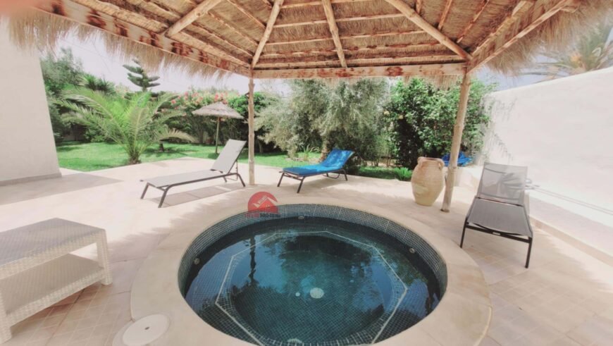 VILLA AVEC PISCINE À DJERBA AGHIR ZU – RÉF V681