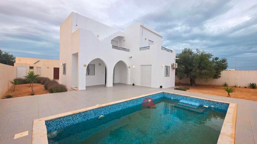 A louer villa sans meubles à Houmt Souk Djerba – L767