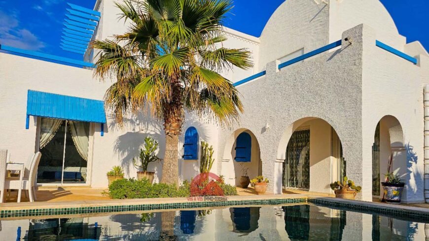 Villa avec piscine à Houmt Souk Djerba – L768